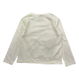 PLEASE shirt girocollo tinta unita con taschino Bianco per Bambino ML22030B65J BIANCO PLEASE