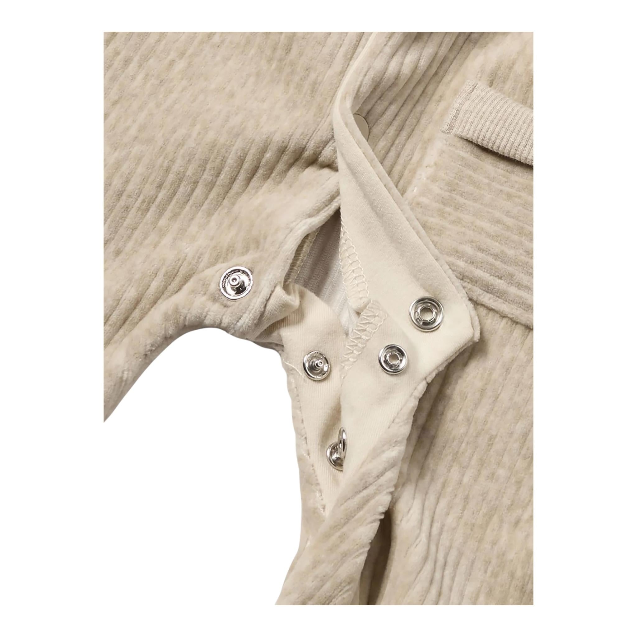 MAYORAL tutina manica lunga con bottoni Beige per Neonato 2795X BEIGE MAYORAL