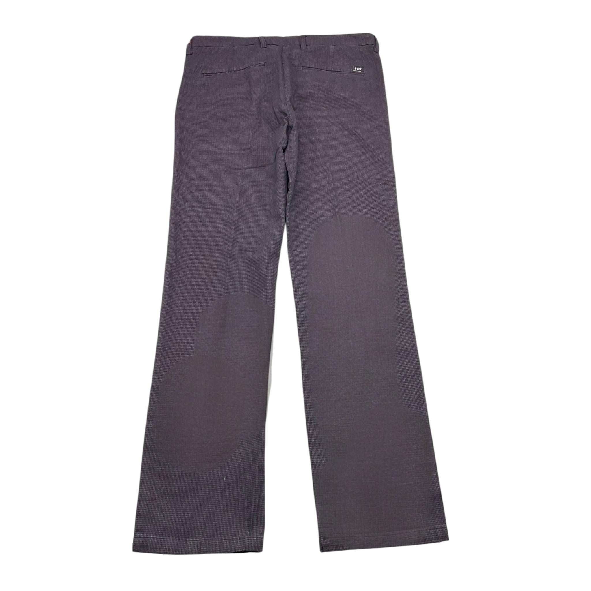 ENTRE AMIS pantalone tinta unita con microfantasia Marrone per Bambino A197188 MARRONE ENTRE AMIS