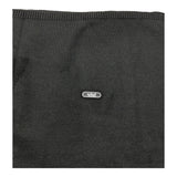 SARABANDA sciarpa tinta unita con stampa ducati Nero per Bambino 03548 NERO SARABANDA