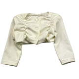 LE BEBE' coprispalle tinta unita Panna per Neonata LBG6186 PANNA LE BEBE'