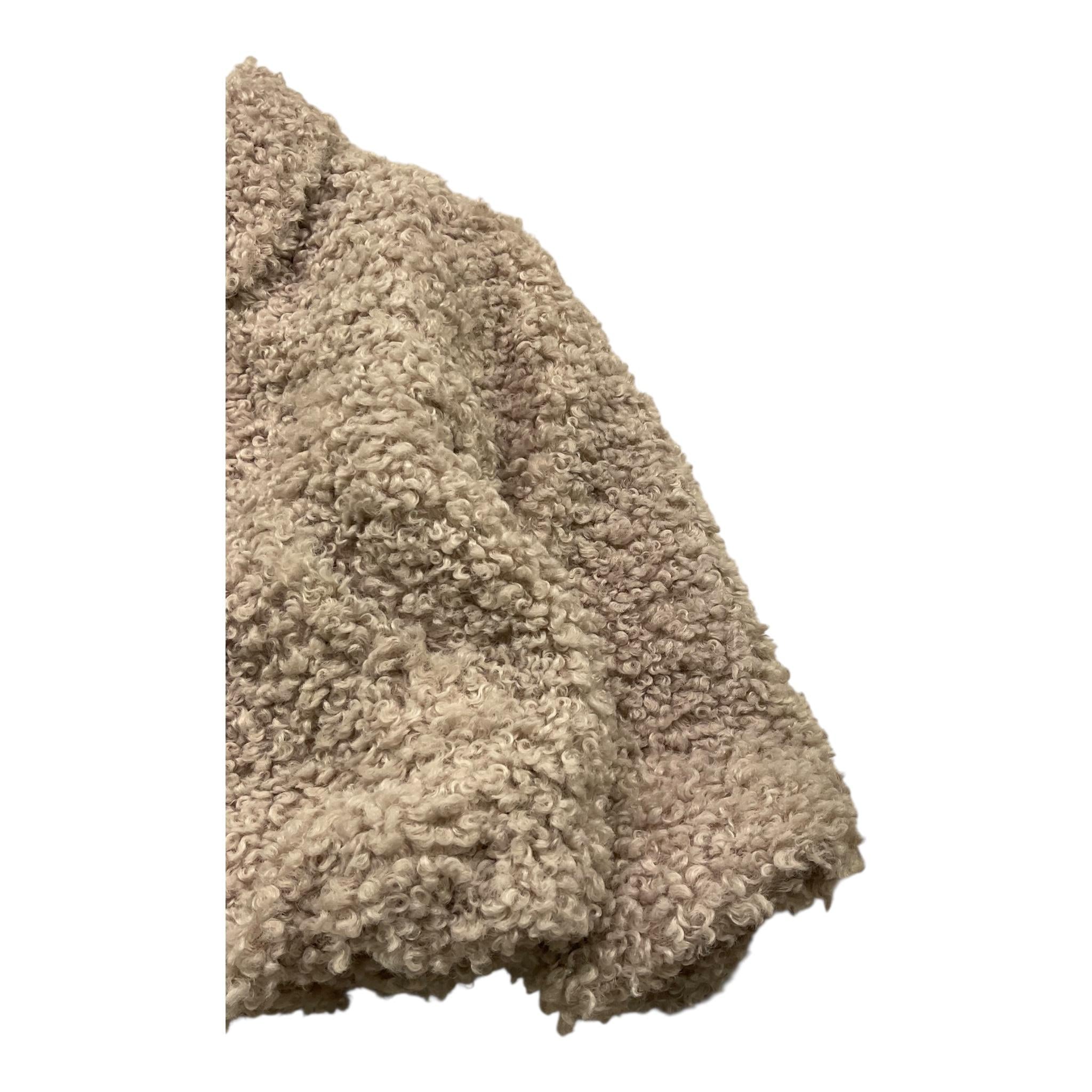 LALALU' giubbino teddy tinta unita con zip Beige per Bambina GIL190LB BEIGE LALALU'