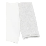 STONE ISLAND maglia bicolore con cappuccio Bianco/grigio per Bambino 8116506Z2 BIANCO/GRIGIO STONE ISLAND