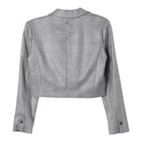 TWINSET giacca tinta unita con microfantasia Grigio per Bambina 242GJ2180X GRIGIO TWINSET