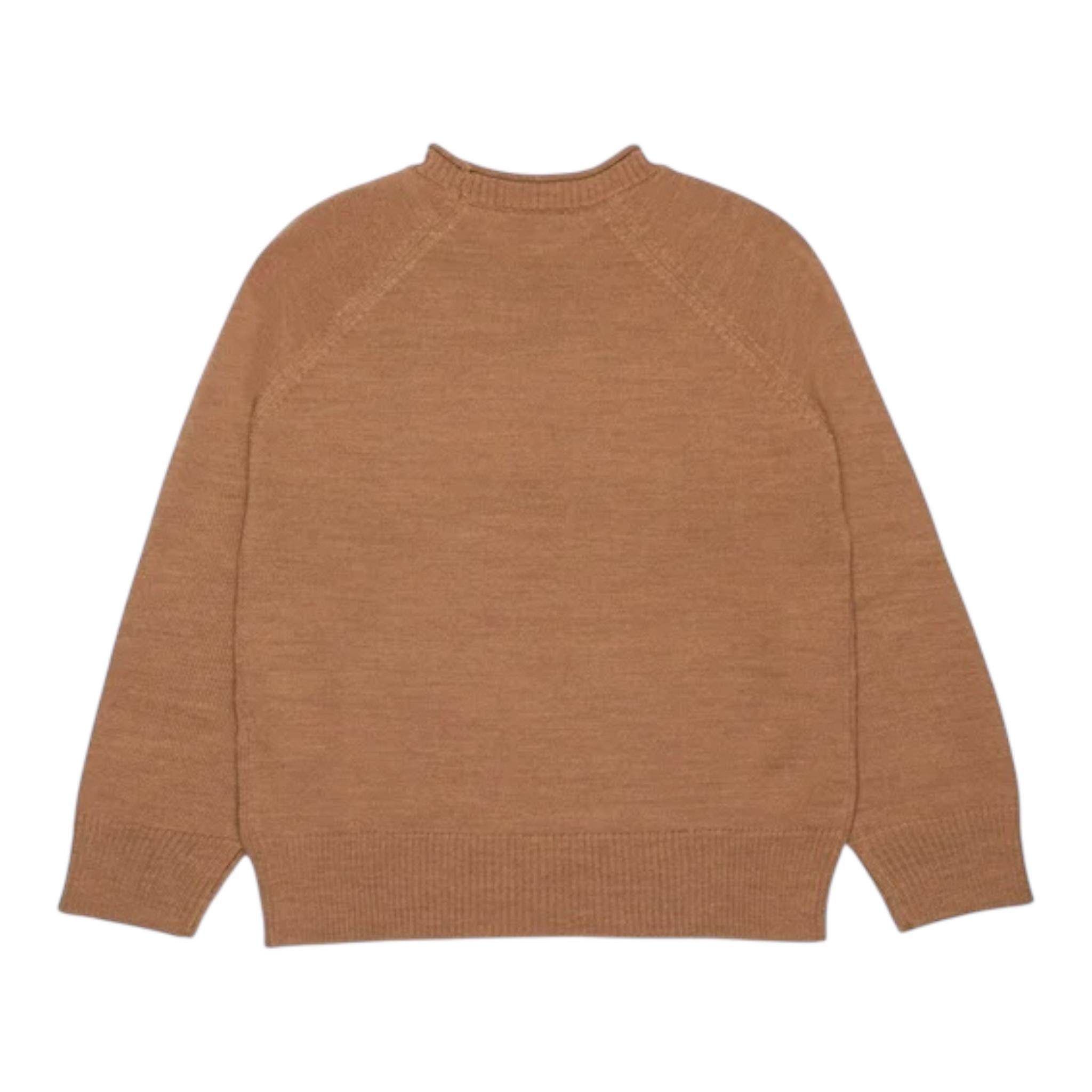 N°21 maglia tinta unita con logo Cammello per Bambino N21953X CAMMELLO N°21
