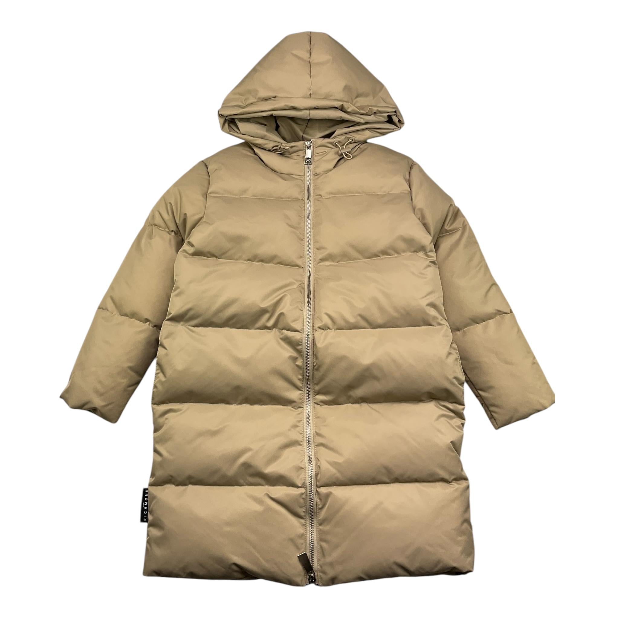 JOHN RICHMOND giubbino tinta unita modello lungo cn cappuccio Beige per Bambino RGA25146PI BEIGE JOHN RICHMOND