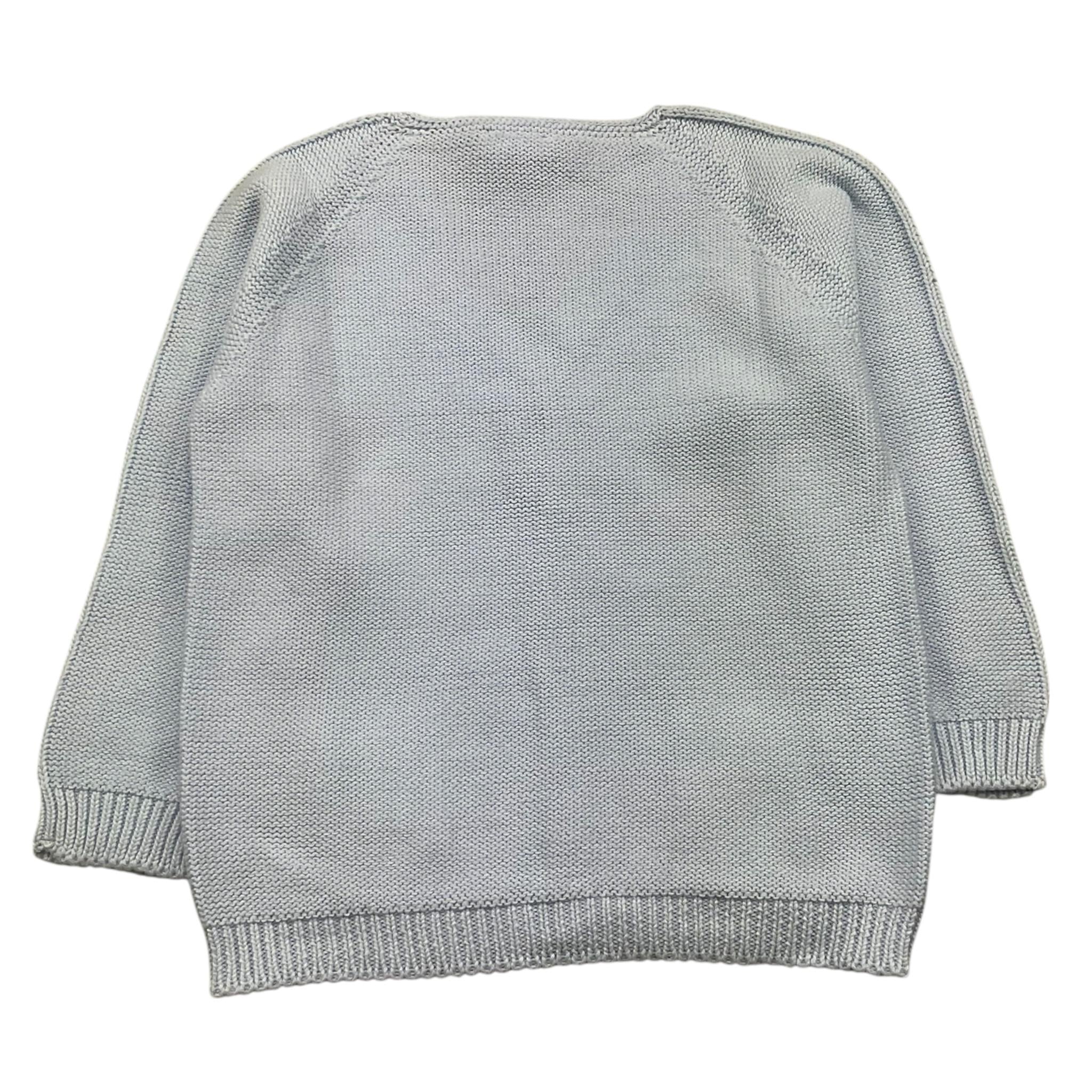 WEDOBLE cardigan tinta unita con taschini Azzurro per Neonato V19010308C AZZURRO WEDOBLE