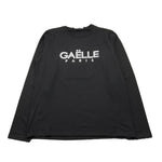 GAELLE shirt girocollo tinta unita con stampa Nero per Bambina 2741M00316 NERO GAELLE