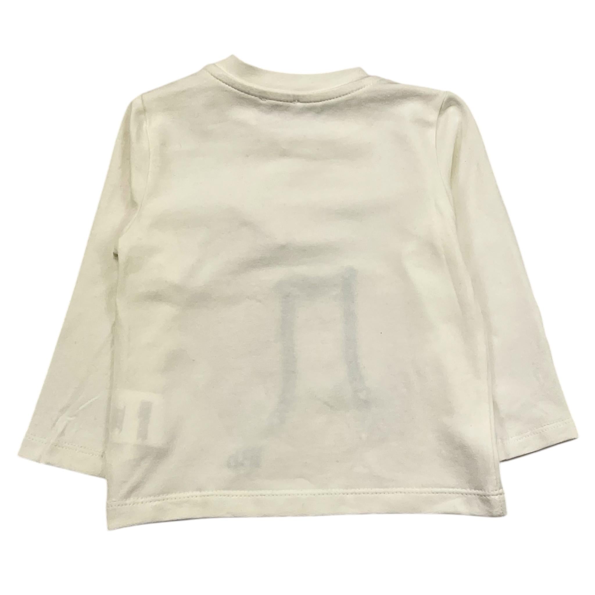 LE BEBE' shirt girocollo tinta unita con stampa orso Panna per Neonato LBB5172 PANNA LE BEBE'