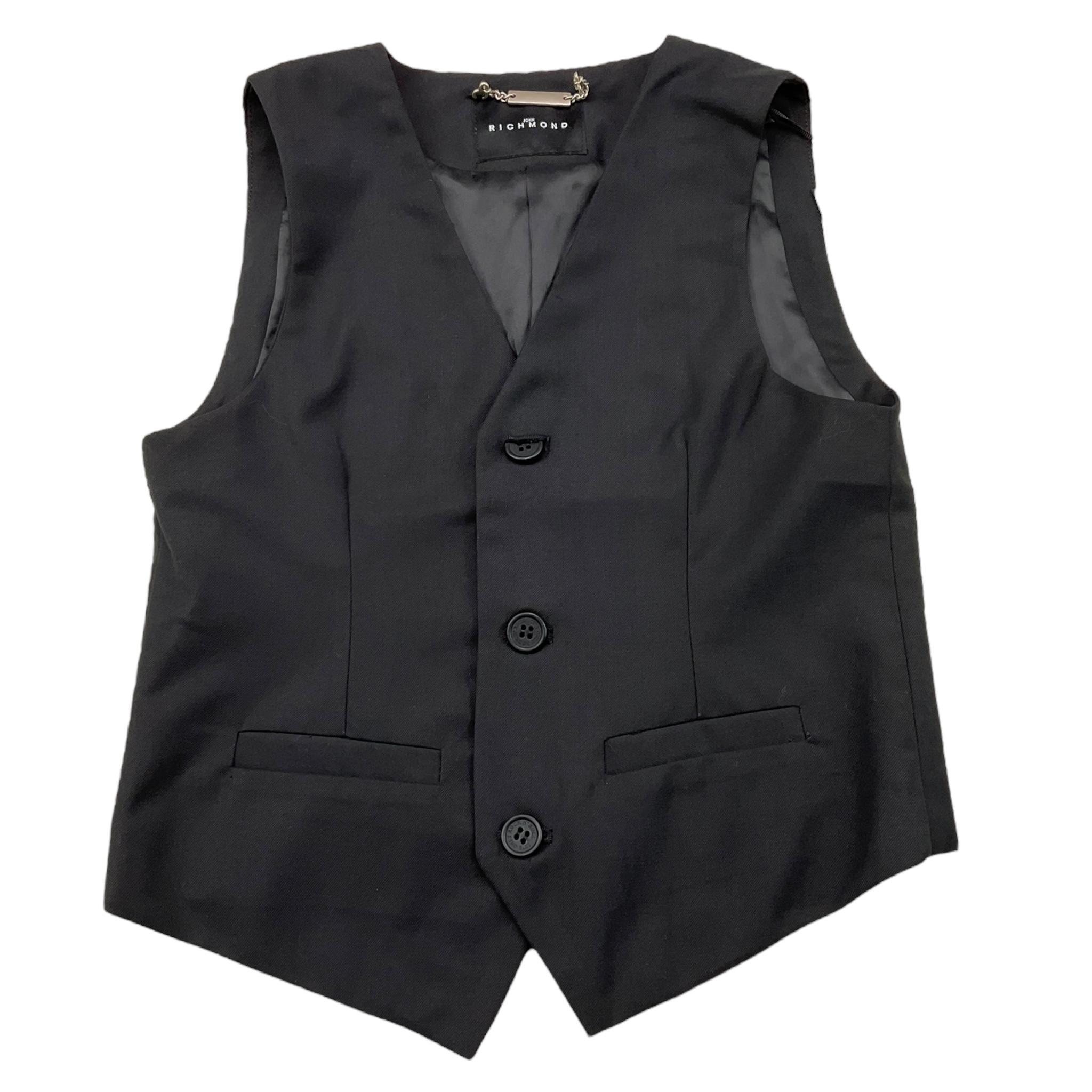 JOHN RICHMOND gilet tinta unita Nero per Bambino RBA25031GT NERO JOHN RICHMOND