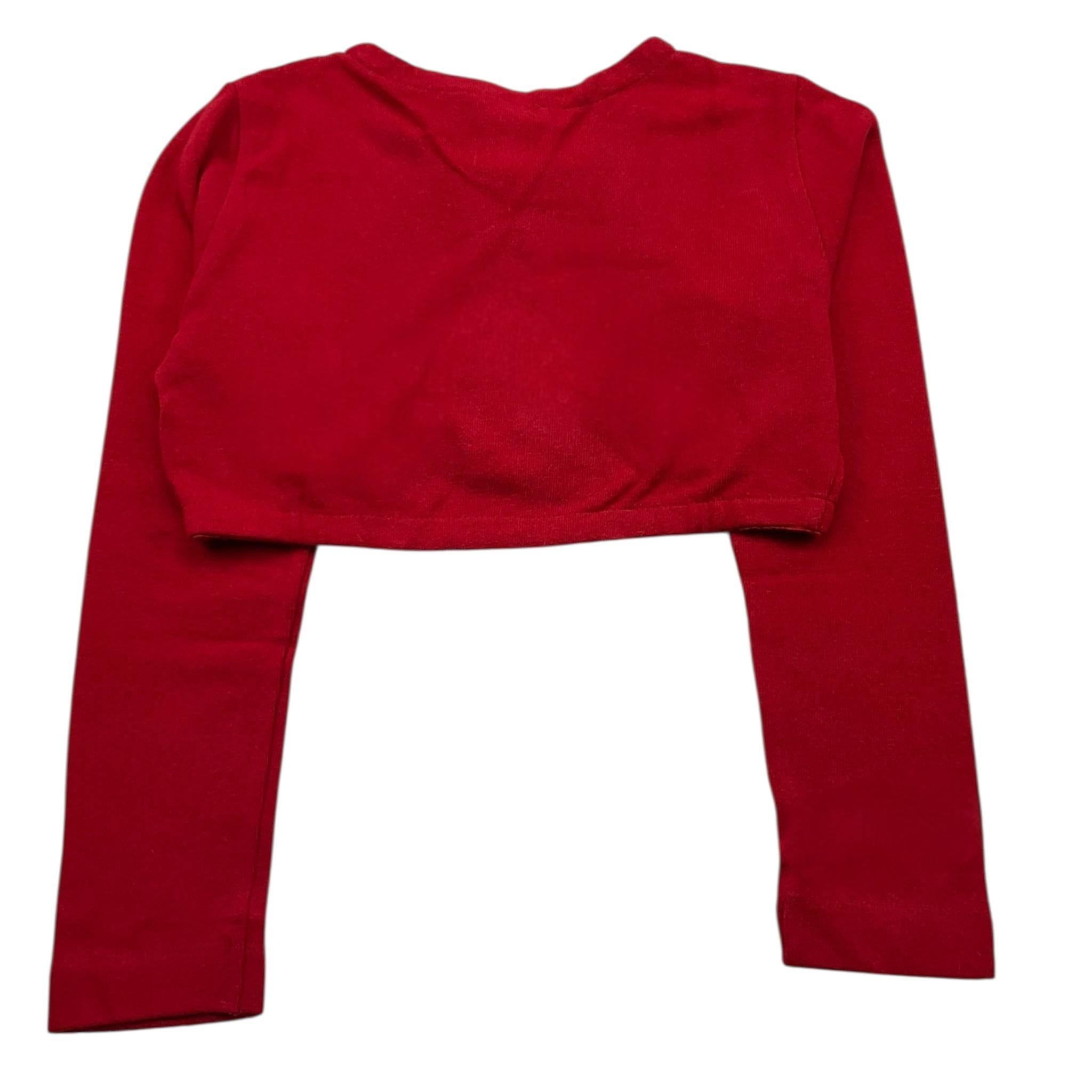 MONNALISA coprispalle tinta unita Rosso per Bambina 17CCAF ROSSO MONNALISA