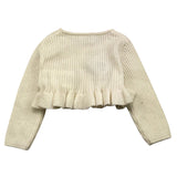 LE BEBE' coprispalle tinta unita cn tulle Panna per Neonata LBG6181 PANNA LE BEBE'
