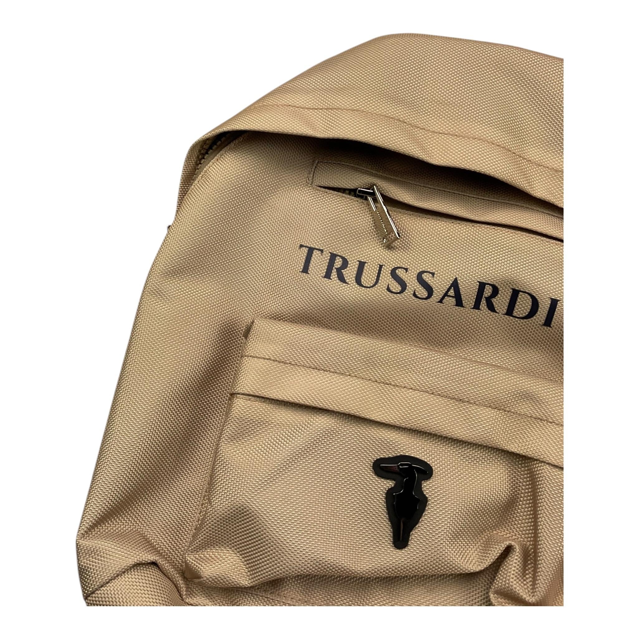 TRUSSARDI zain tinta unita cn logo Beige per Bambino TBA25147ZA BEIGE TRUSSARDI