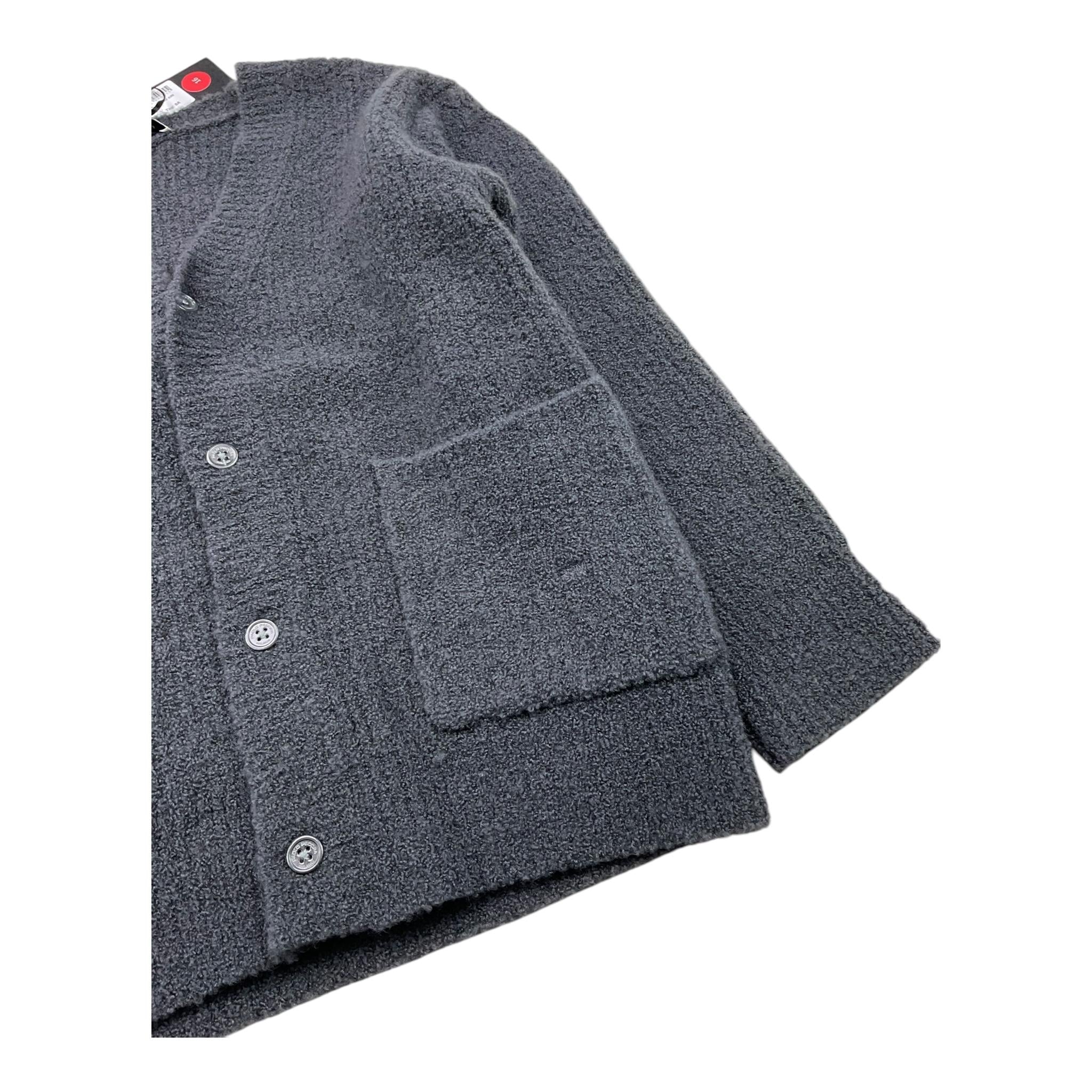PAOLO PECORA cardigan tinta unita con bottoni Grigio per Bambino PP4092 GRIGIO PAOLO PECORA