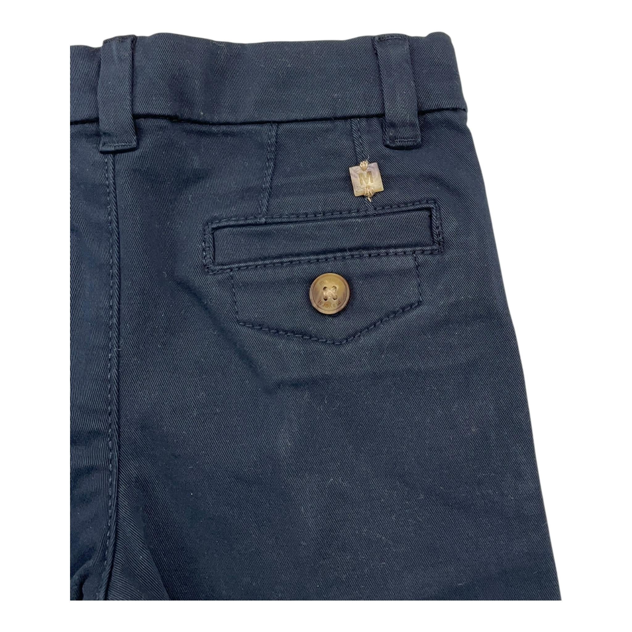 MAYORAL pantalone tinta unita con girovita regolabile Blu per Neonato 52129 BLU MAYORAL