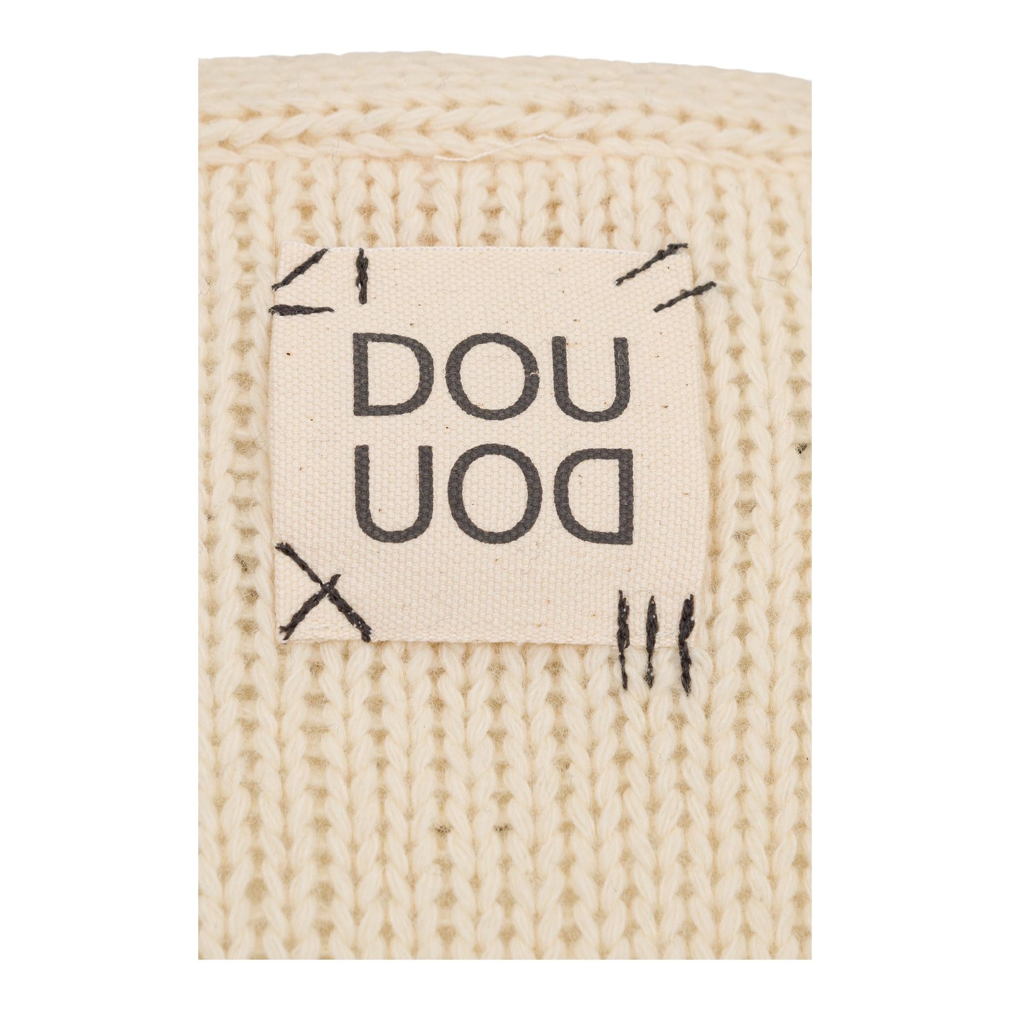 DOU DOU cardigan tinta unita con rouches Panna per Bambina DV9A00 PANNA DOU DOU