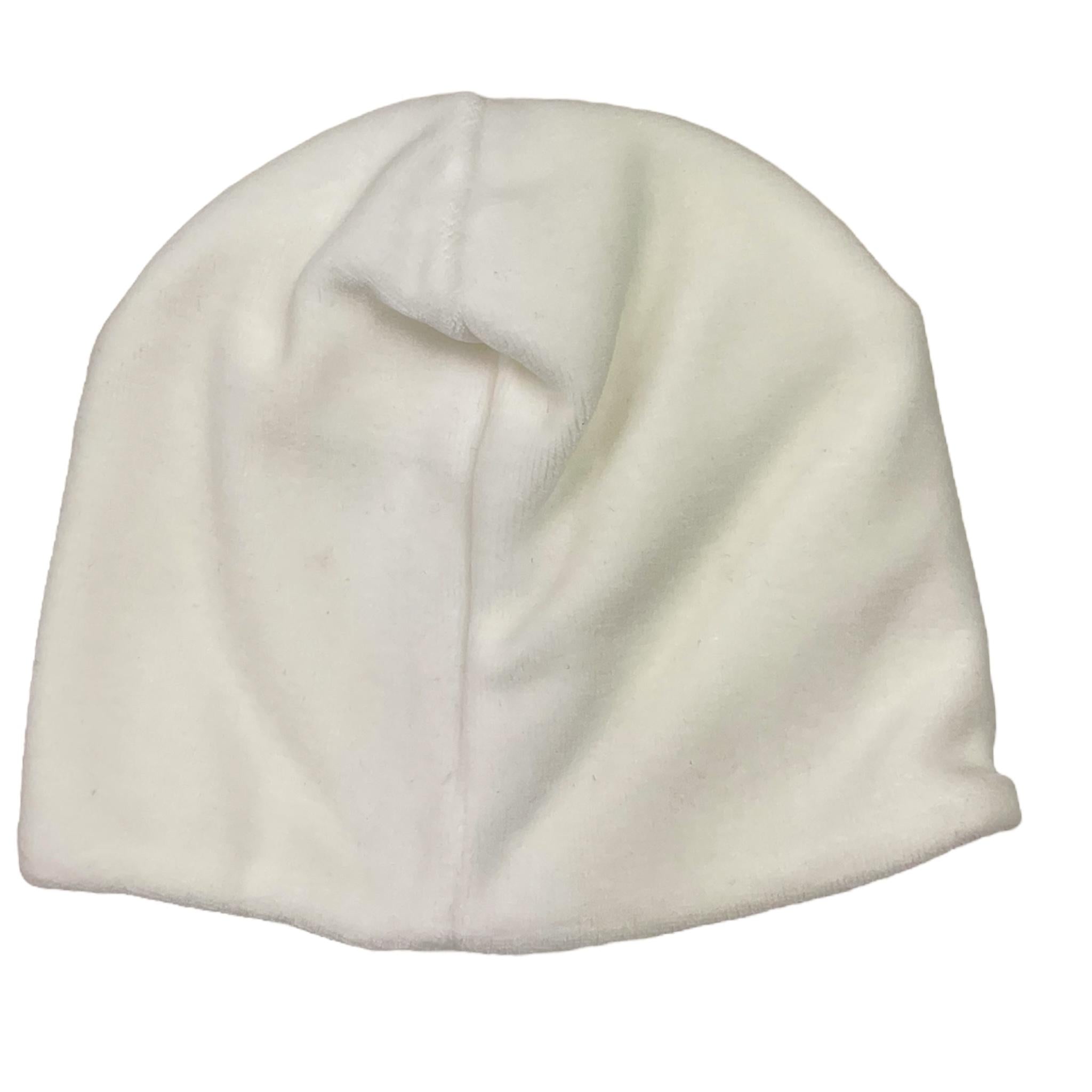 NANAN cappello tinta unita con stampa Bianco per Neonato I24113PCB BIANCO NANAN