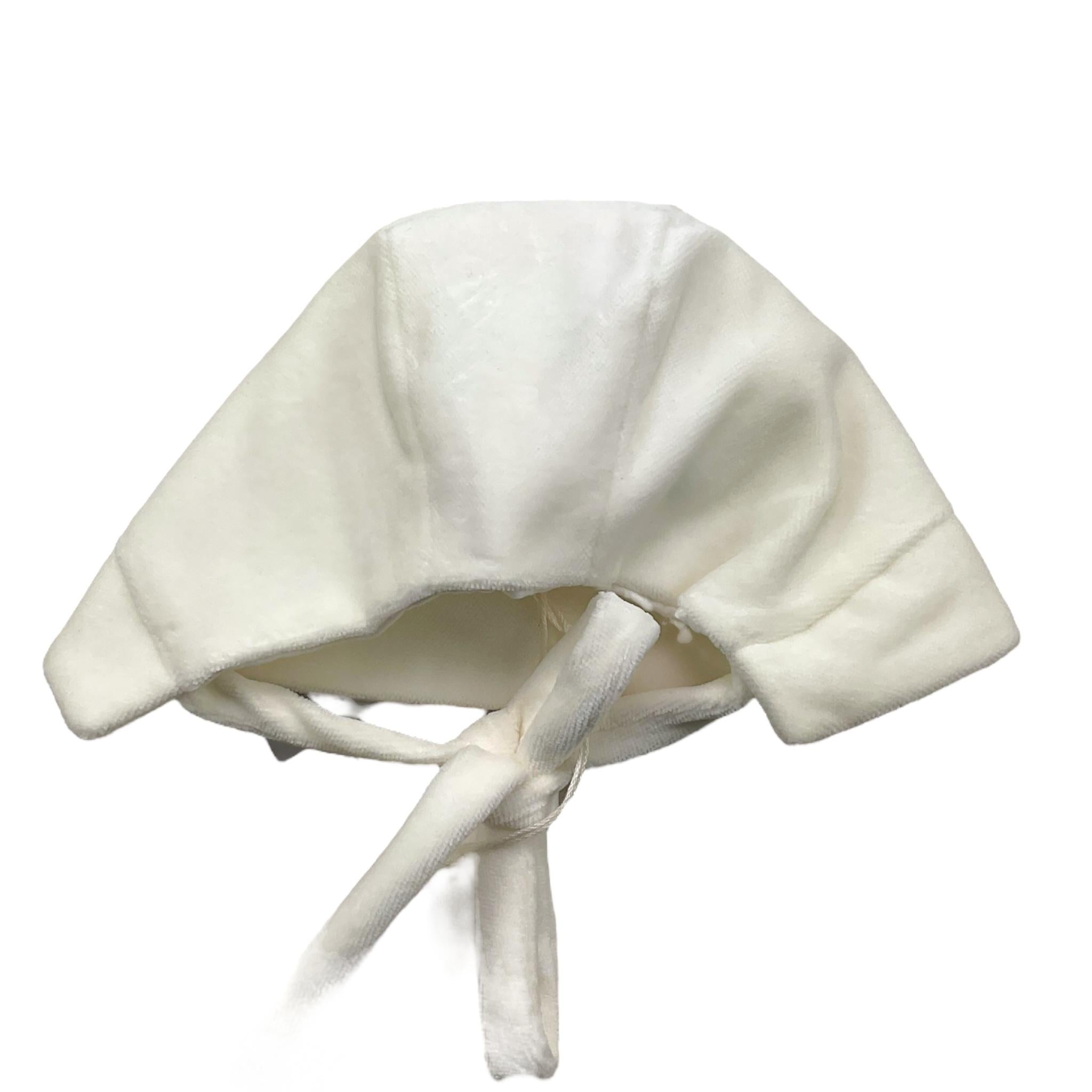 LA STUPENDERIA cappello tinta unita Bianco per Neonato TBCP02 BIANCO LA STUPENDERIA