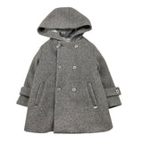 LE BEBE' cappotto tinta unita cn cappuccio Grigio per Neonato LBB5237 GRIGIO LE BEBE'