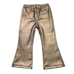 ZHOE & TOBIAH pantalone tinta unita modello a zampa Bronzo per Bambina ECL2 BRONZO ZHOE & TOBIAH