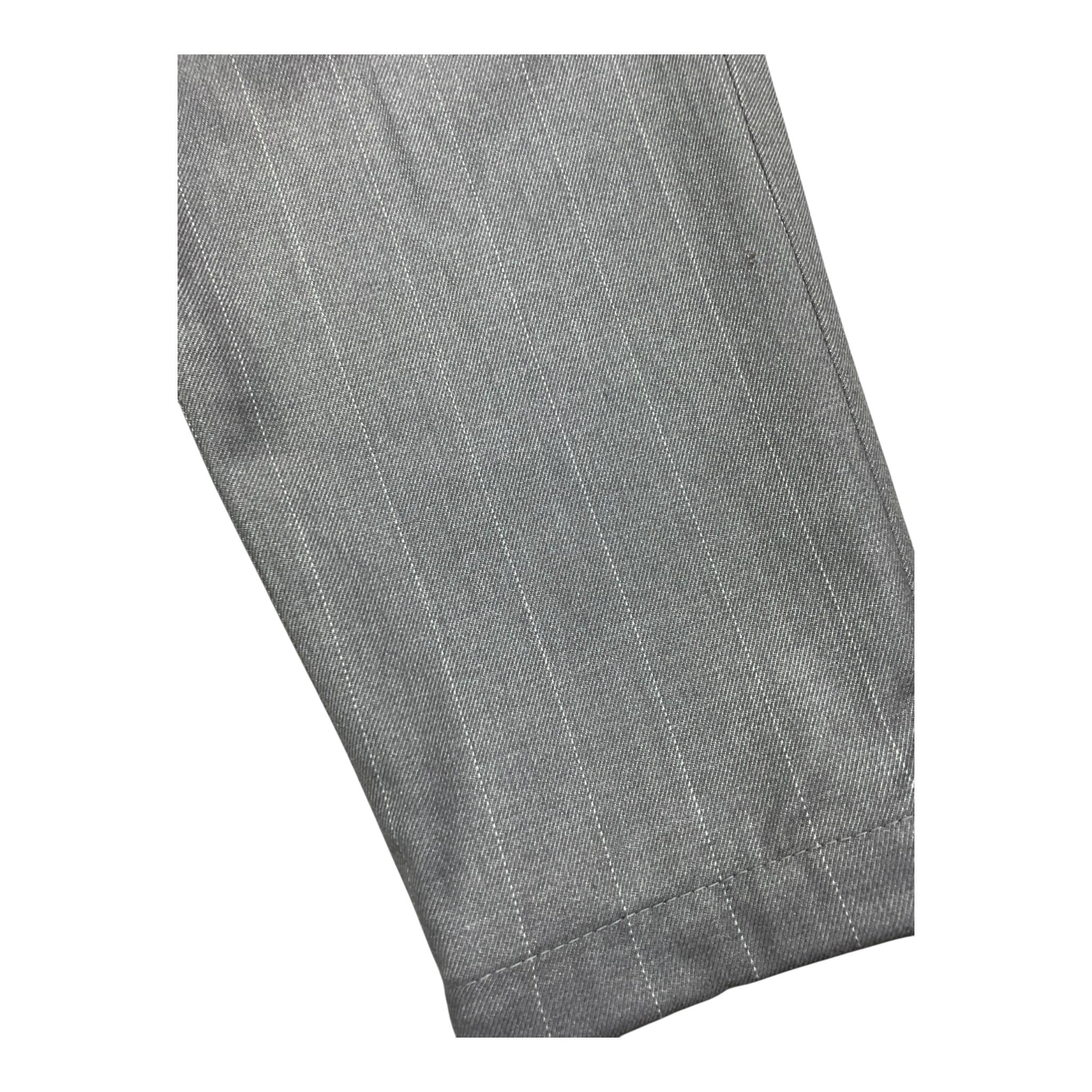 MICHAEL COAL pantalone inta unita con fantasia a righe Grigio per Bambino LITADA7147F24 GRIGIO MICHAEL COAL