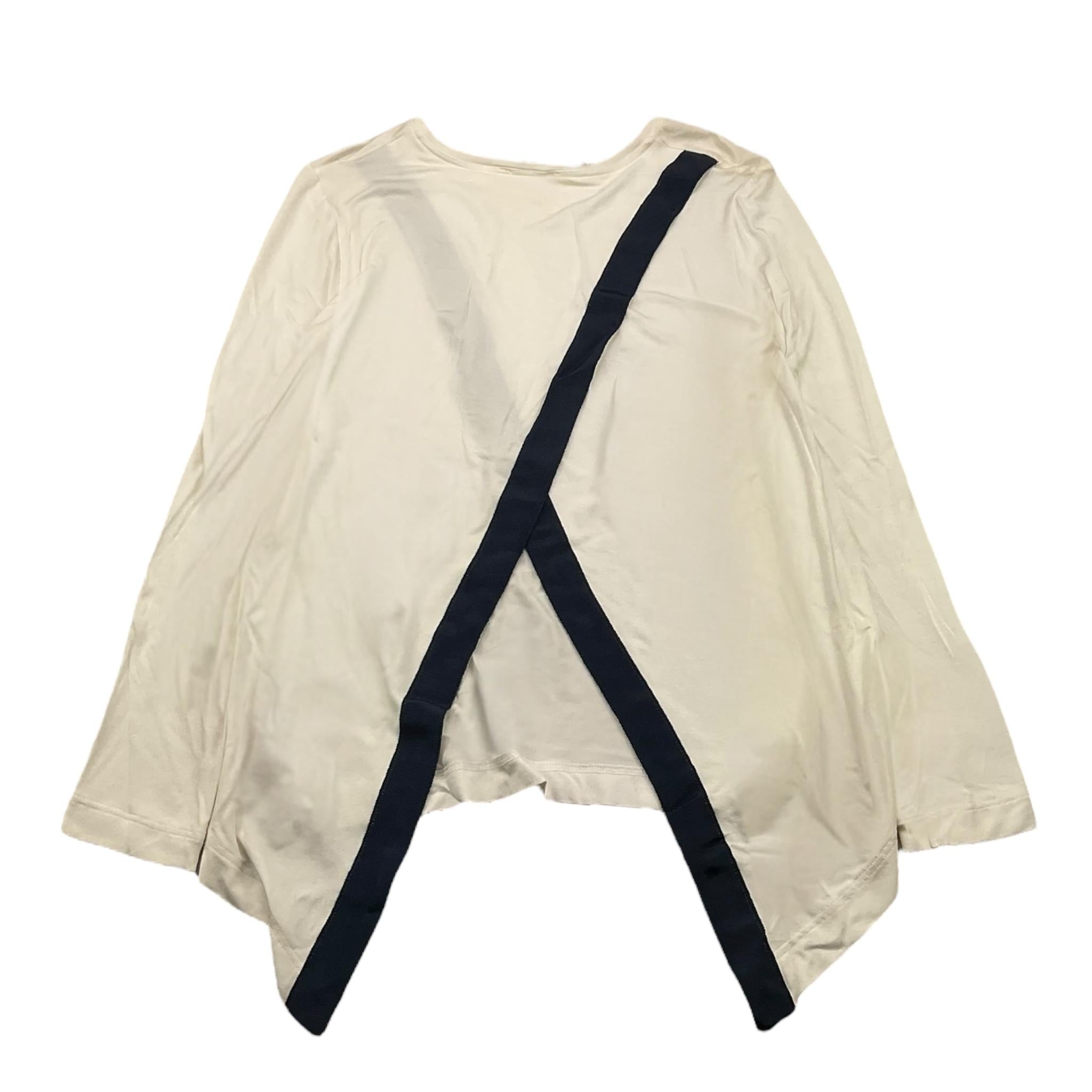 MONNALISA shirt girocollo tinta unita con apertura posteriore Panna per Bambina 710617PE PANNA MONNALISA