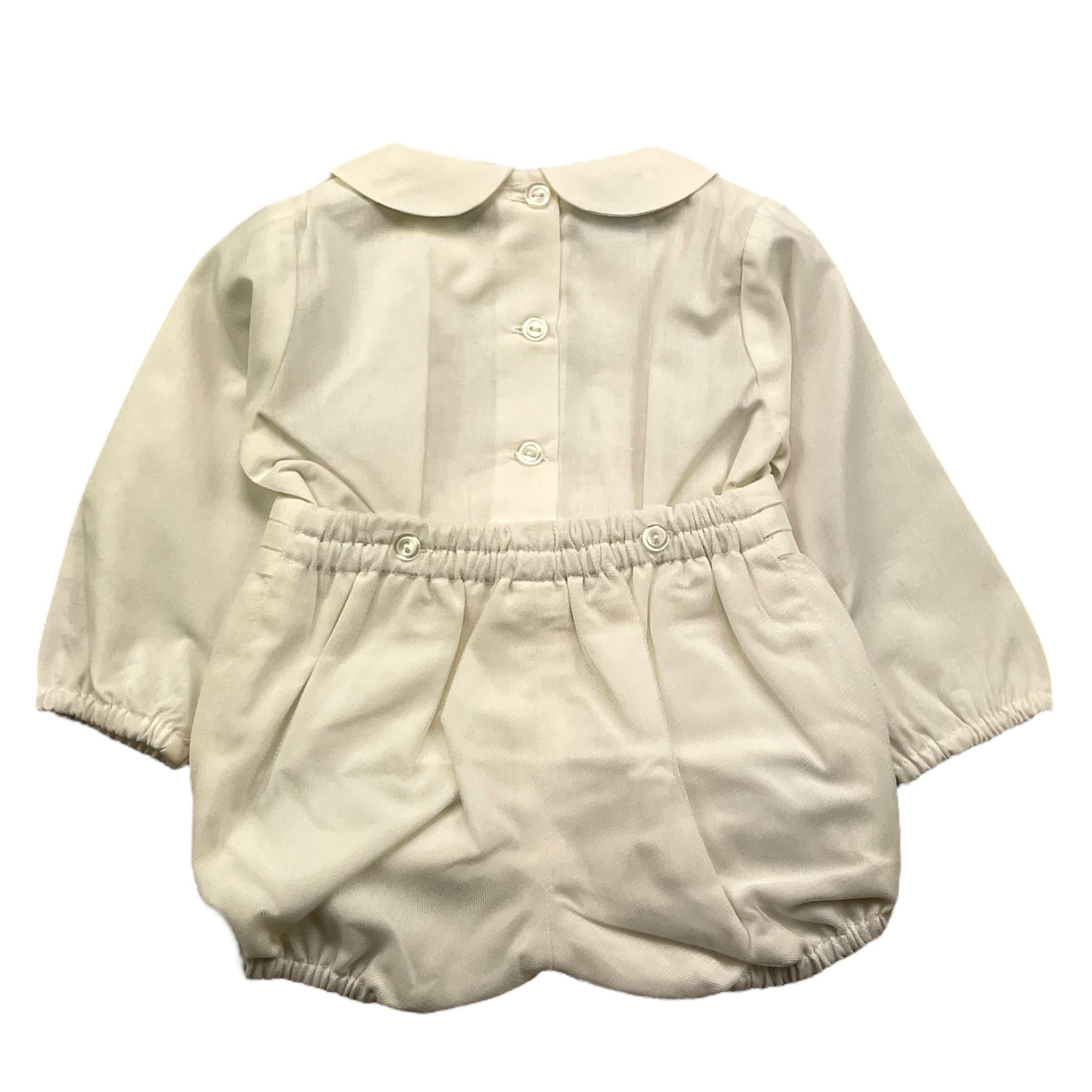 GRANLEI completo 2 pezzi camicia-culotte Bianco per Neonato 224226 BIANCO GRANLEI