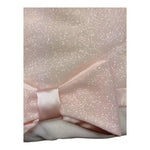 MINIMU' coperta bicolore con fiocco Bianco/rosa per Neonata P3960 BIANCO/ROSA MINIMU'