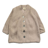 CAFFE' D'ORZO cardigan tinta unita con bottoni Beige per Neonata ZV9A30N BEIGE CAFFE' D'ORZO