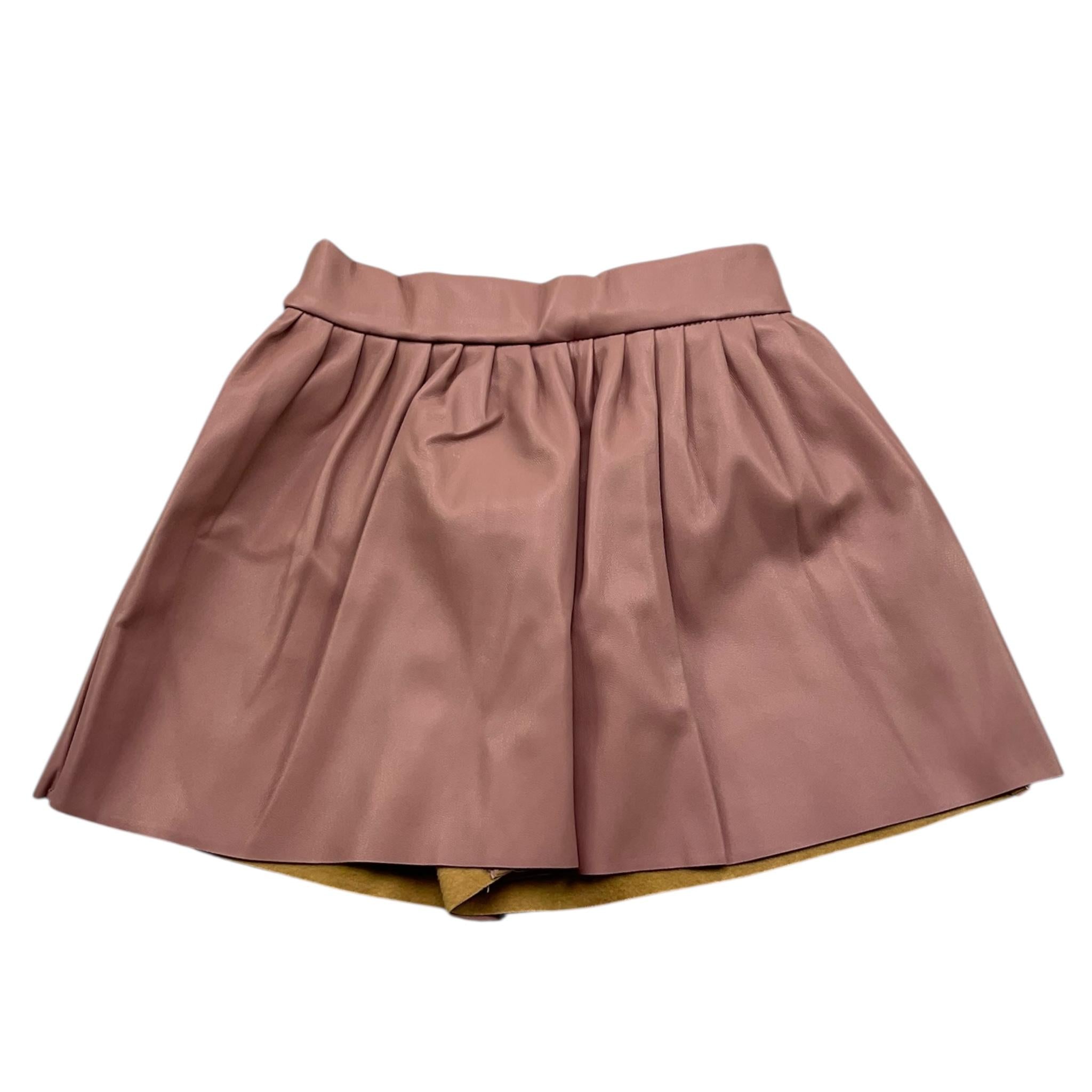 MAYORAL gonna tinta unita in ecopelle Rosa per Bambina 4907 ROSA MAYORAL