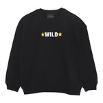 JOHN RICHMOND felpa tinta unita girocollo con stampa Nero per Bambino RBA24115FE NERO JOHN RICHMOND