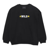 JOHN RICHMOND felpa tinta unita girocollo con stampa Nero per Bambino RBA24115FE NERO JOHN RICHMOND