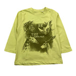 LOSAN shirt girocollo tinta unita con stampa Verde per Neonato LKBA030303N VERDE LOSAN