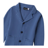 SARABANDA giacca in maglia tinta unita con toppe Blu per Bambino 0A104XX BLU SARABANDA