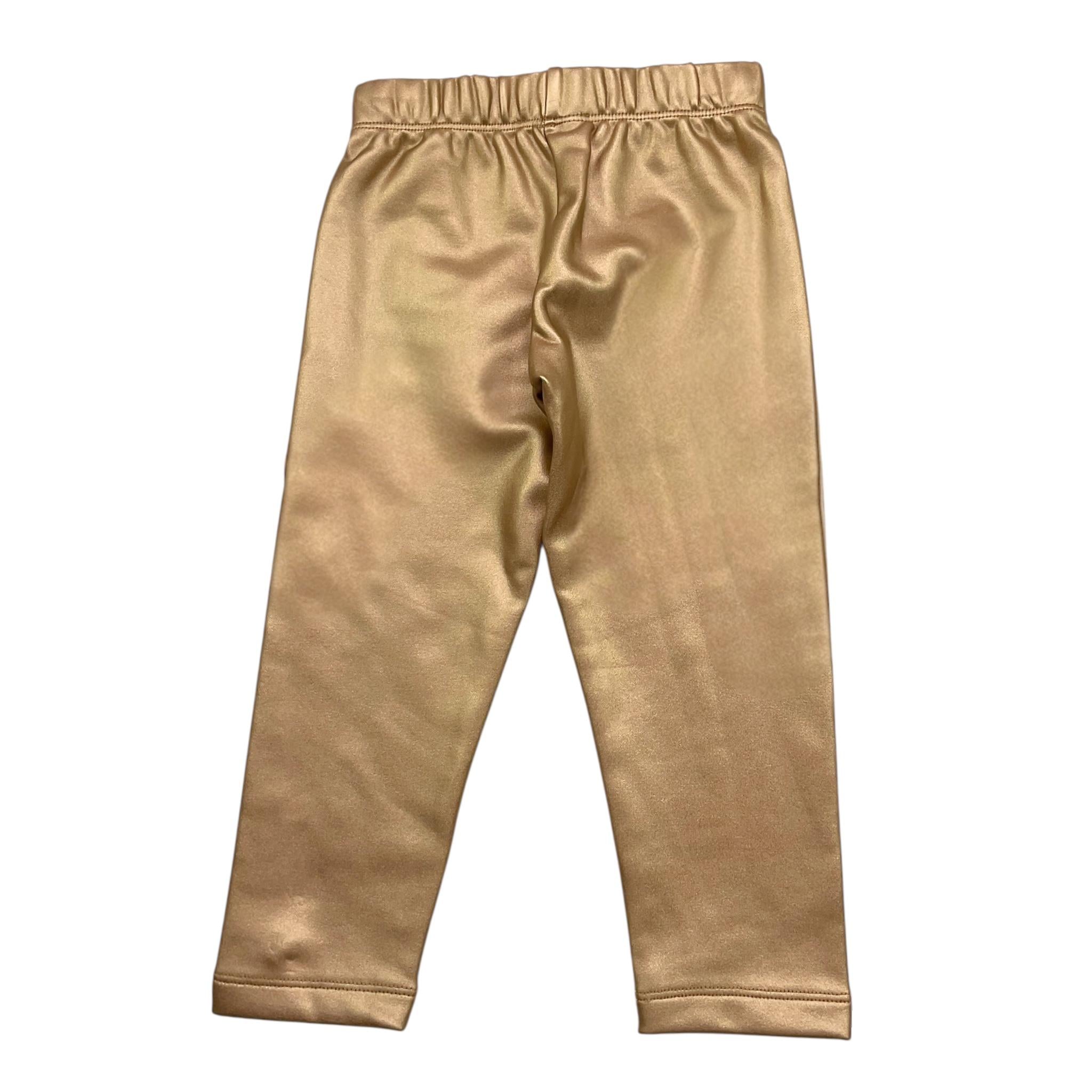 LIU JO leggins tinta unita Oro per Bambina KF4064X ORO LIU JO