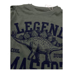 LOSAN shirt girocollo tinta unita con stampa Verde per Neonato 51030792019015 VERDE LOSAN