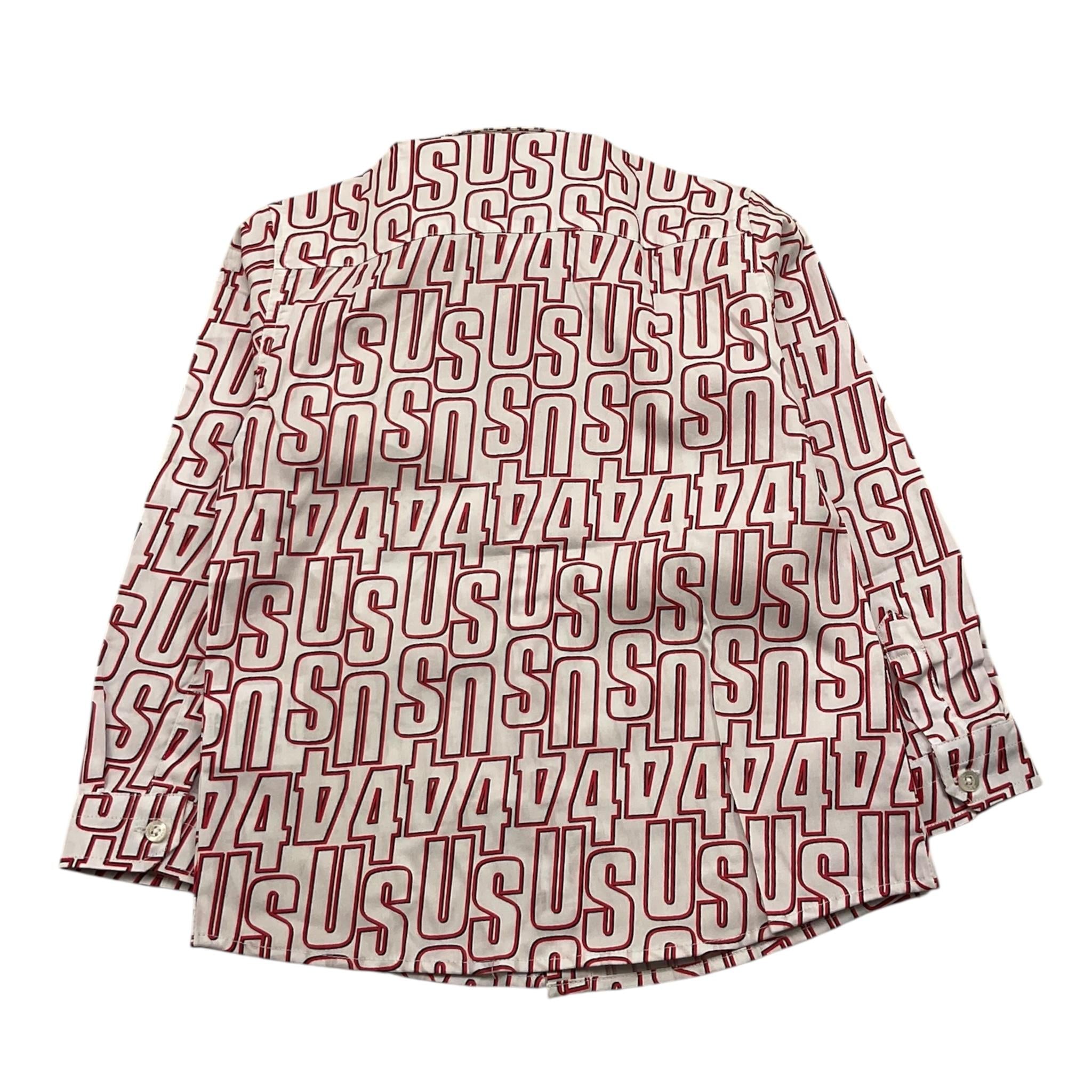 CESARE PACIOTTI camicia manica lunga tinta unita con stampe logo Bianco per Bambino CMP2329B BIANCO CESARE PACIOTTI