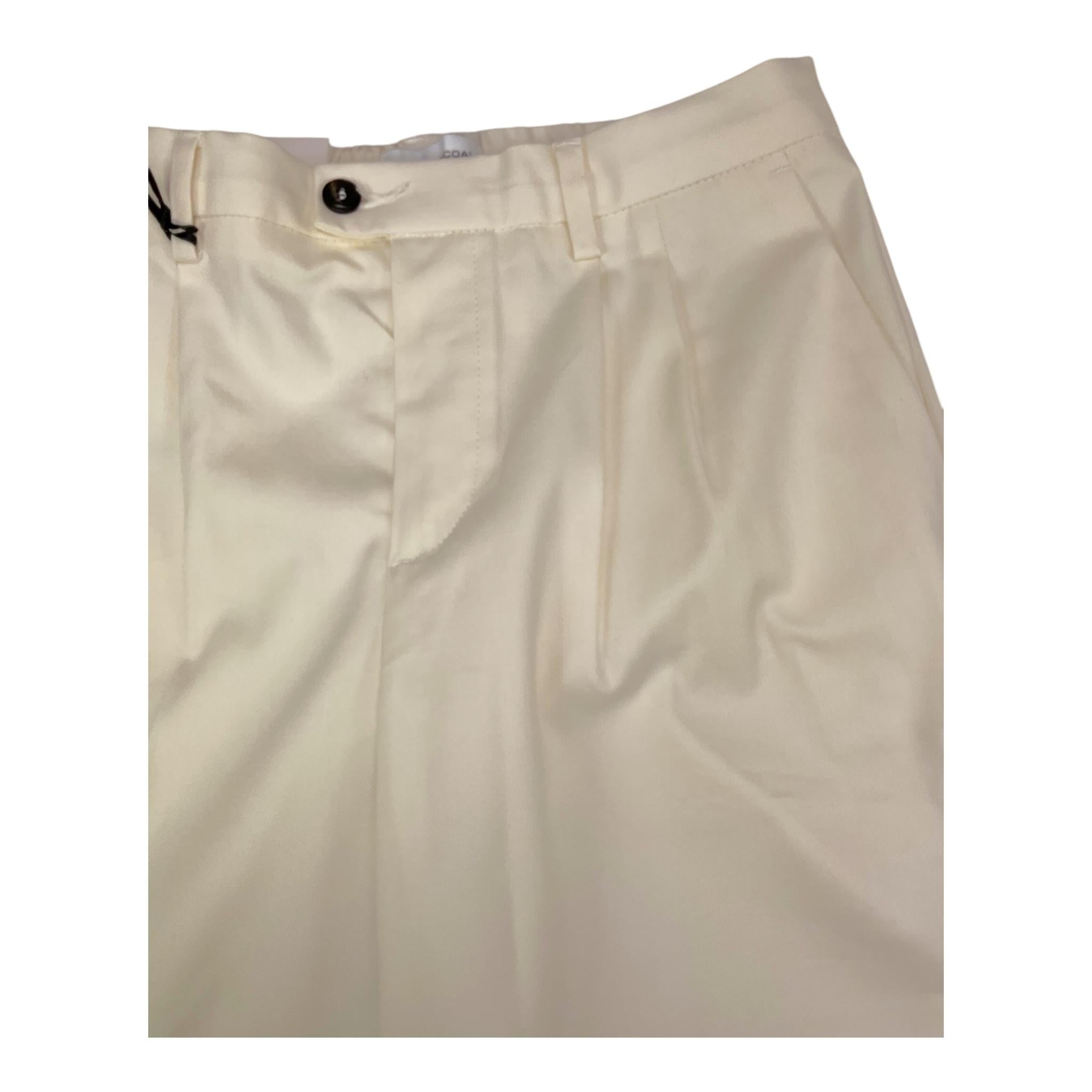 MICHAEL COAL pantalone tinta unita con elastico in vita Panna per Bambino MC3055J PANNA MICHAEL COAL
