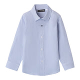 SARABANDA camicia tinta unita con fantasia a righe Bianco per Neonato 023 BIANCO SARABANDA