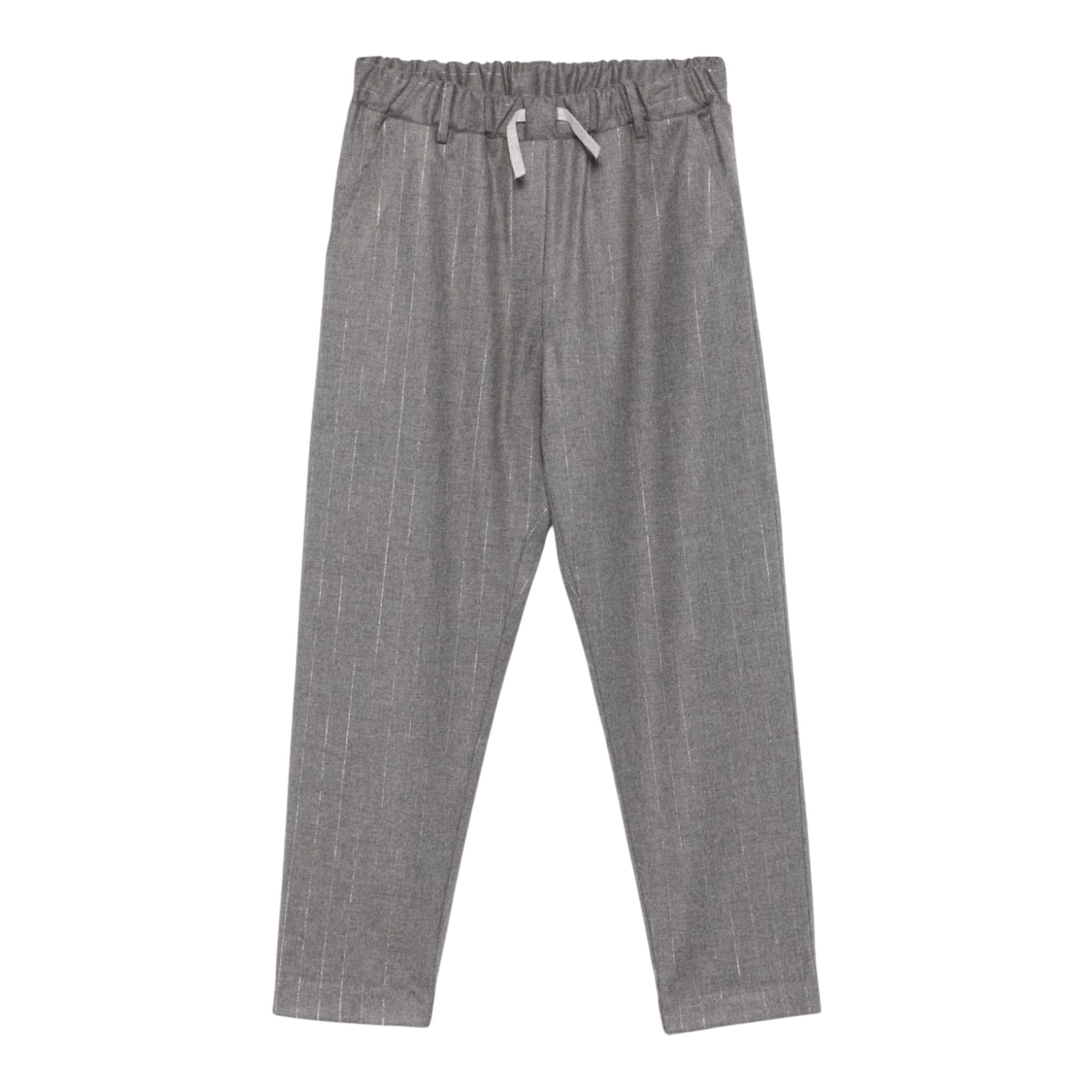 ELEVENTY pantalone tinta unita cn elastico in vita Grigio per Bambina EV6A30 GRIGIO ELEVENTY