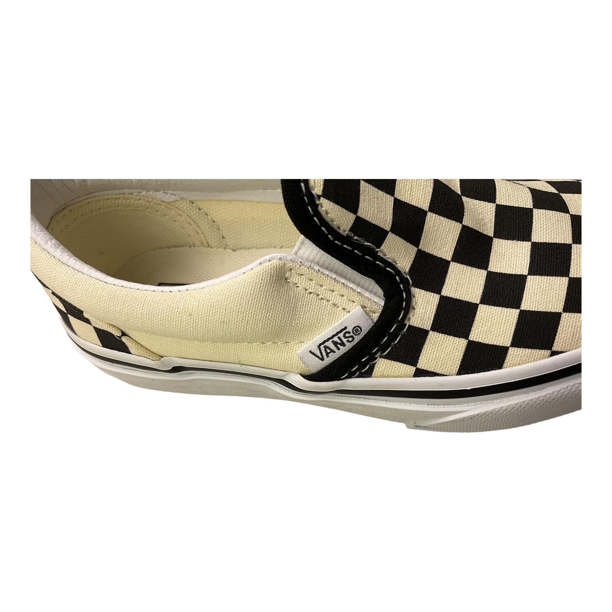 VANS sneakers bicolore fantasia quadri Nero per Bambino VN000ZBUEO11 NERO VANS