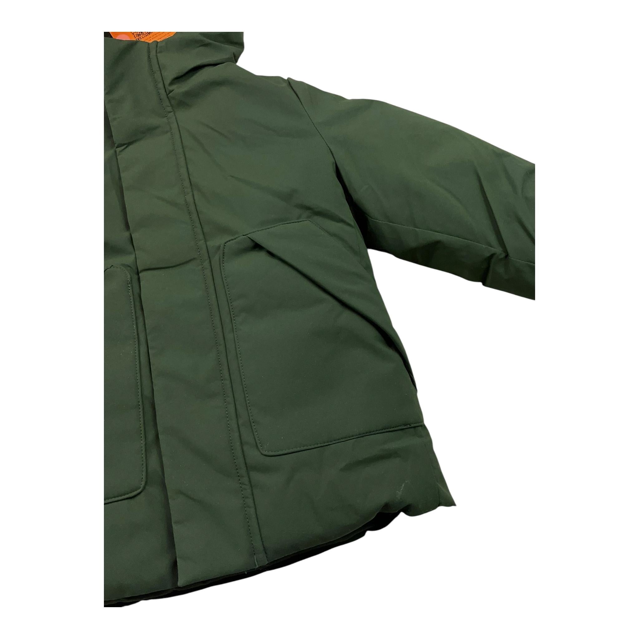 SAVE THE DUCK giubbino tinta unita con cappuccio Verde per Neonato J41447B VERDE SAVE THE DUCK