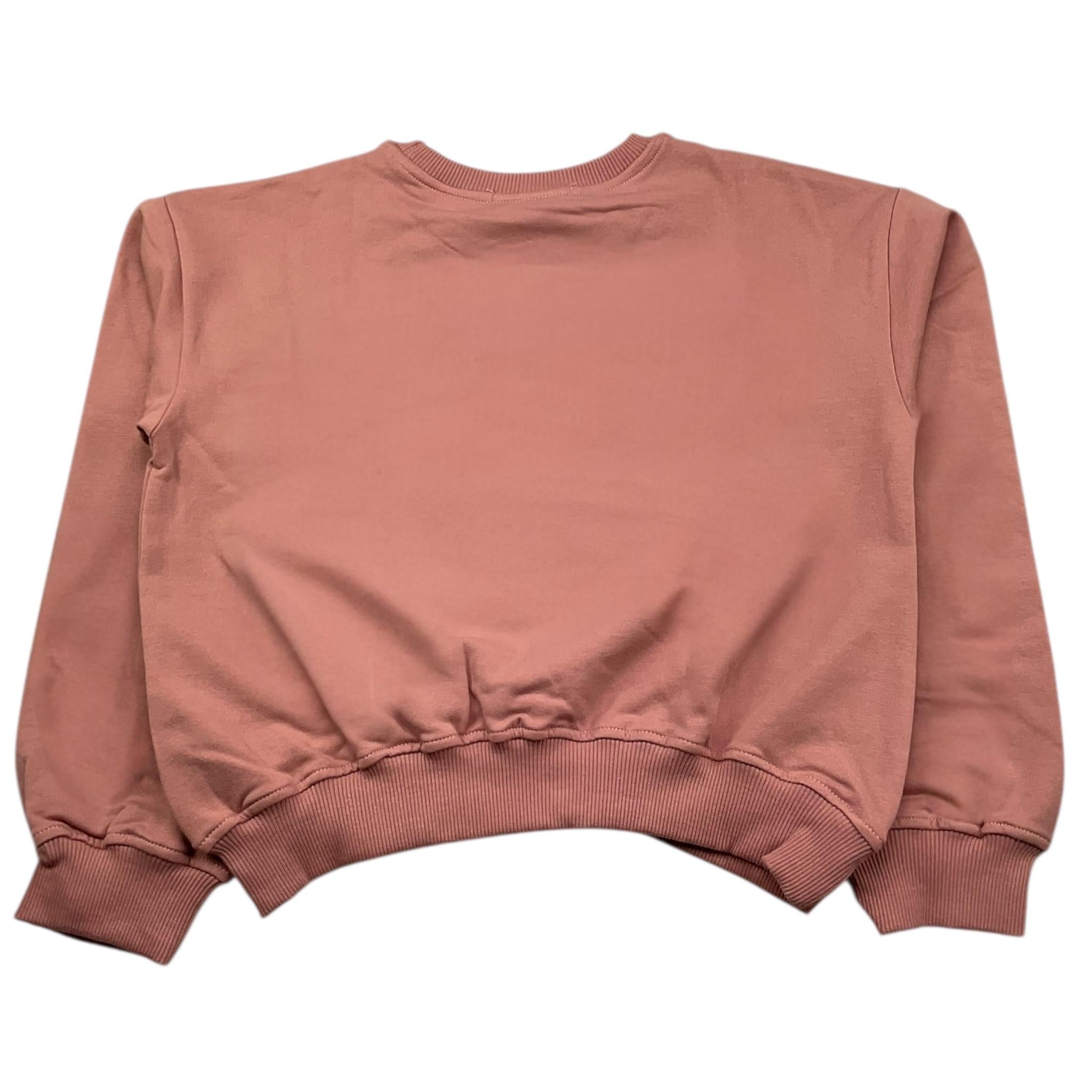 GAELLE felpa chiusa girocollo tinta unita cn stampa logo Rosa per Bambina 2741F00318 ROSA GAELLE