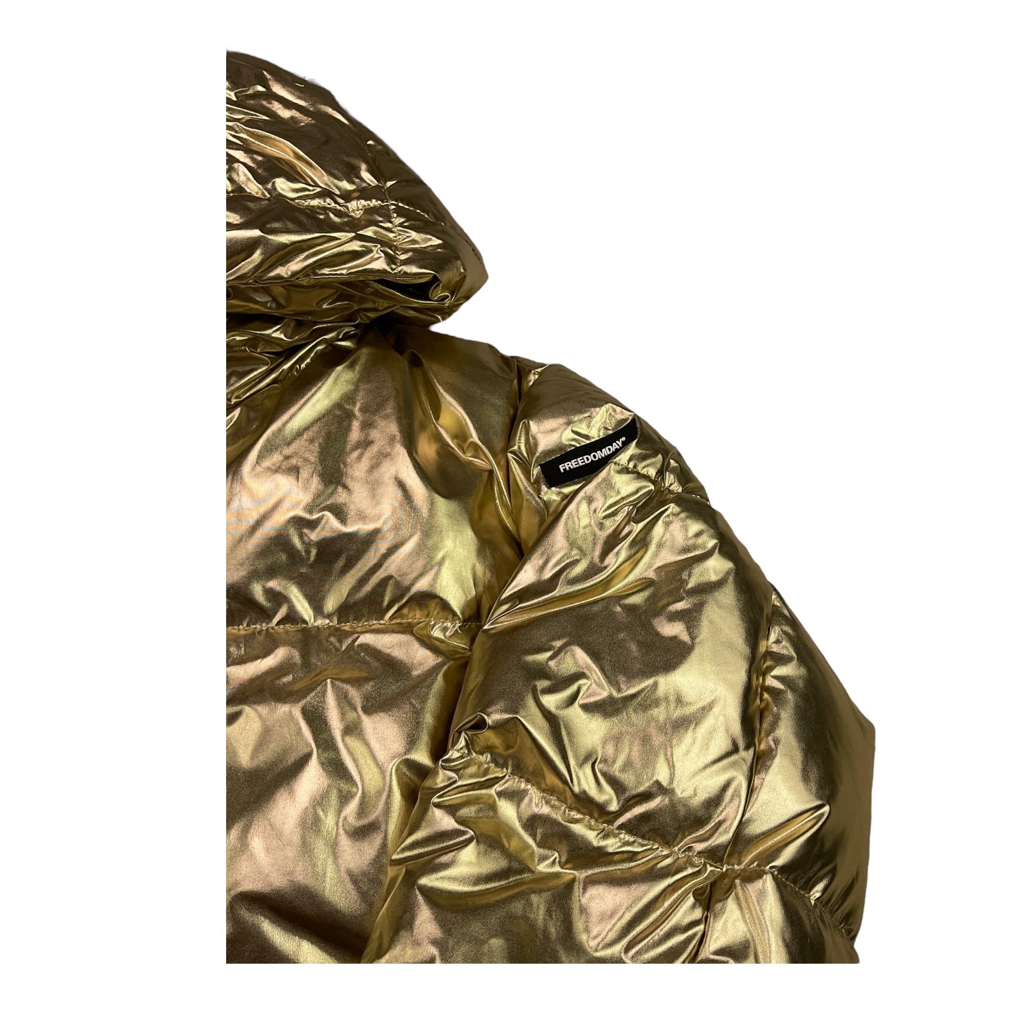 FREEDOMDAY giubbino tinta unita con cappuccio Oro per Bambina IFRJG6893AH795 ORO FREEDOMDAY