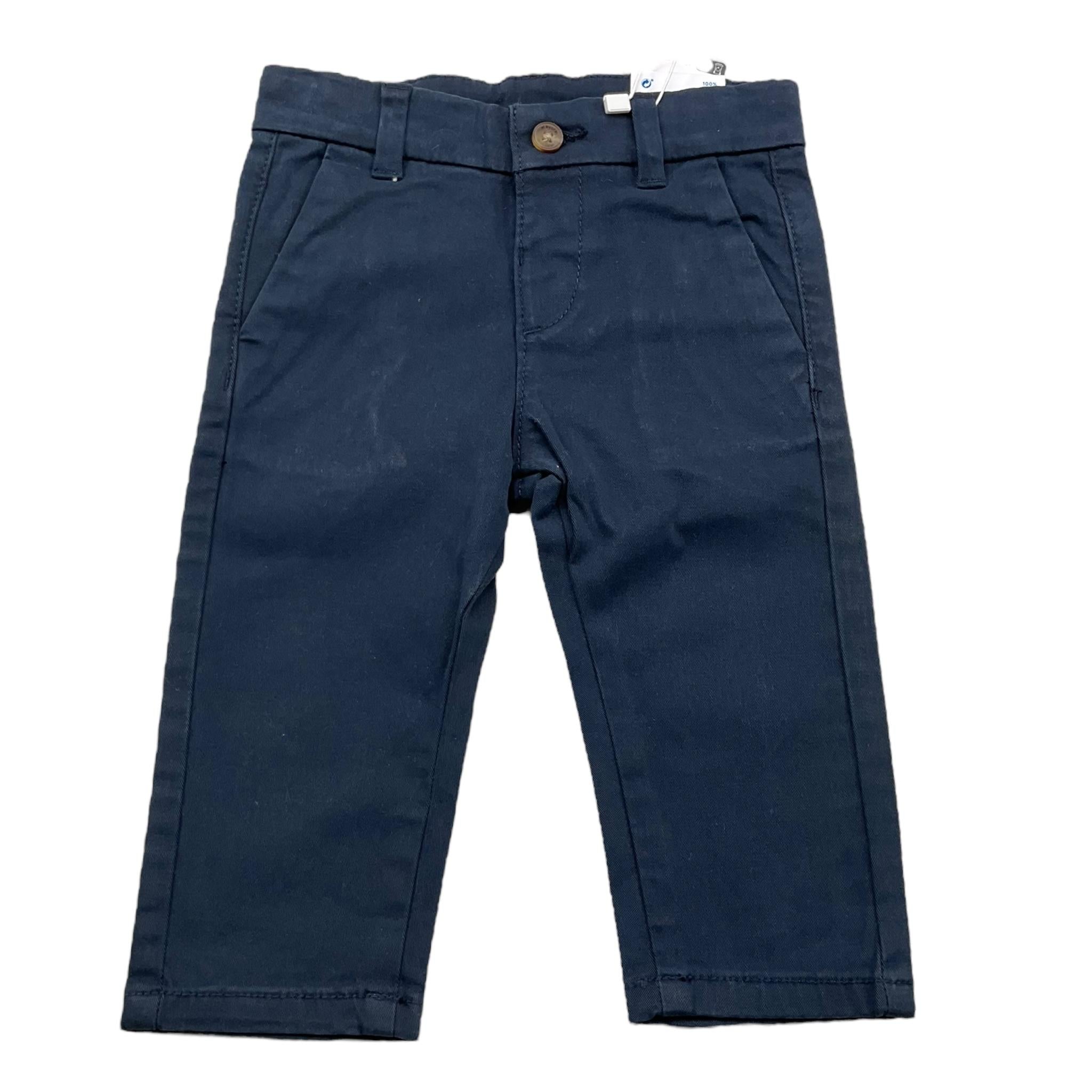MAYORAL pantalone tinta unita con girovita regolabile Blu per Neonato 52129 BLU MAYORAL