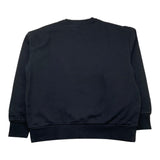 LES COYOTES DE PARIS felpa chiusa girocollo tinta unitacon logo Nero per Bambino 12221101 NERO LES COYOTES DE PARIS