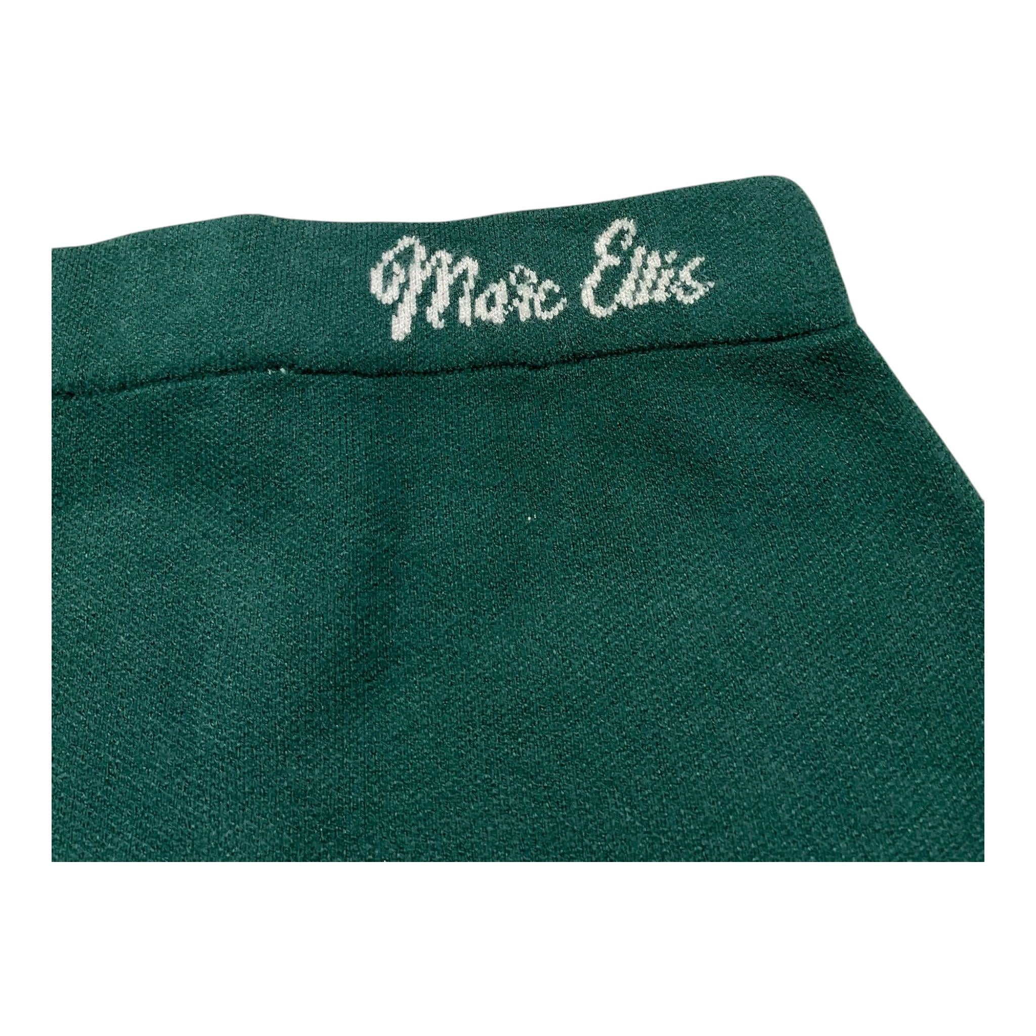 MARC ELLIS gonna in maglia tinta unita con logo Verde per Bambina JMJSK00099X VERDE MARC ELLIS