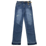 GAELLE jeans tinta unita con girovita regolabile Blu per Bambina 2741PD00309XXX BLU GAELLE