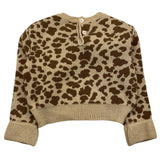 LE BEBE' maglia girocollo fantasia maculata Beige per Neonata LBG6093 BEIGE LE BEBE'