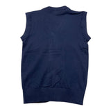 TRUSSARDI gilet tinta unita con bottoni Blu per Bambino TBA25012GL BLU TRUSSARDI